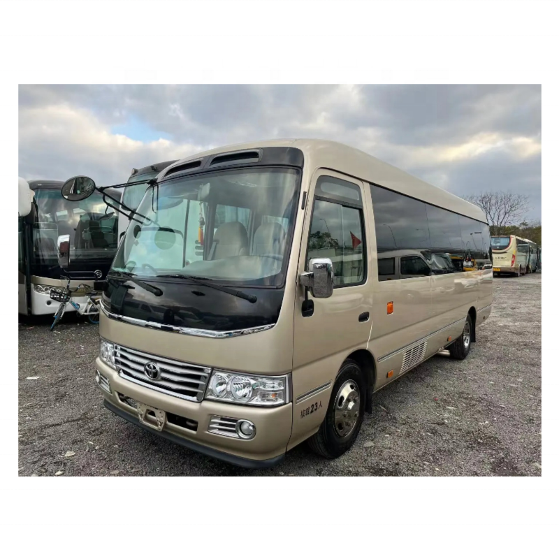 Spots Goods Used Toyota Coaster Bus Right Hand Drive 30 Seaters Coaches Toyota Coaster Bus for Sale